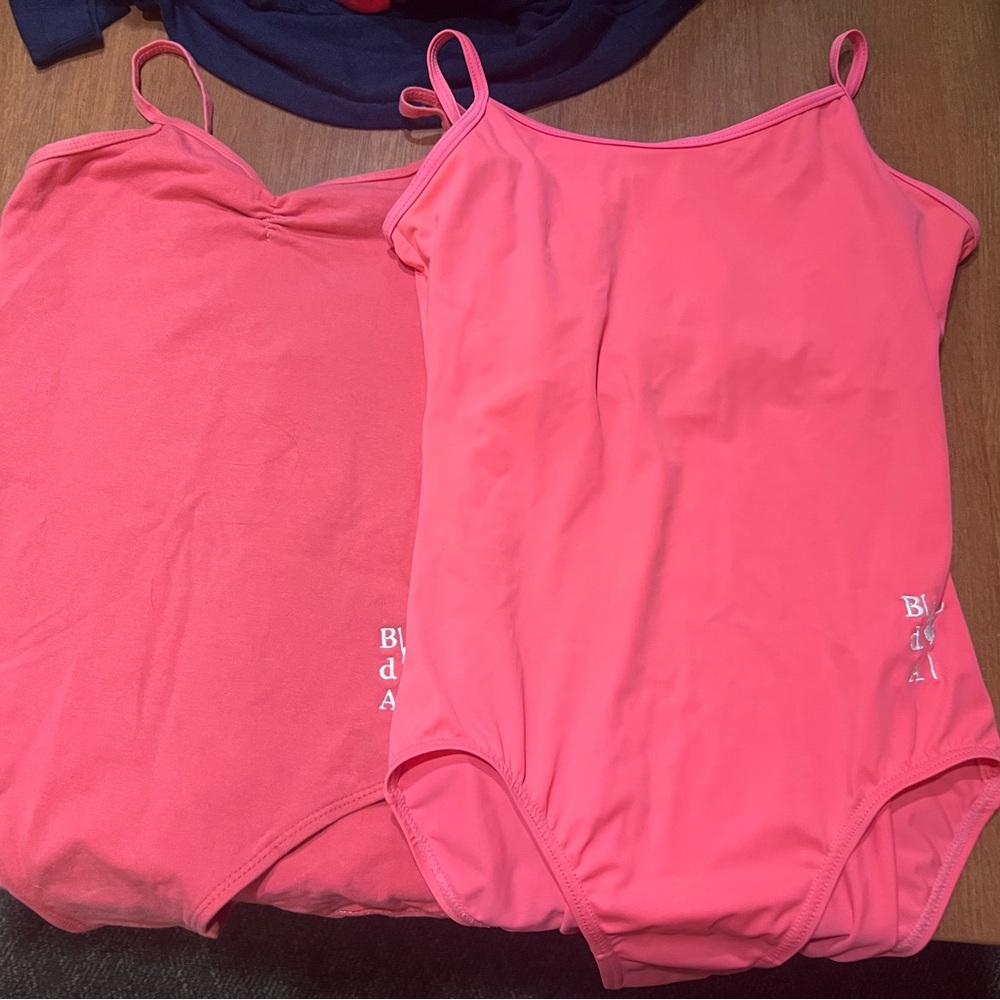 Pink Bodysuit with Adjustable Straps